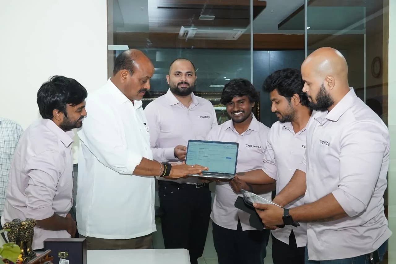 CropWings Platform Launched by Hon'ble Agriculture Minister of Andhra Pradesh